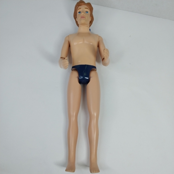 Vintage Disney Beauty & The Beast Prince Adam Doll Articulated Mask 12" Doll - Picture 9 of 12